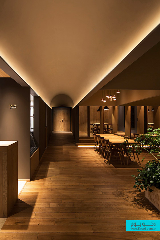 معماری داخلی رستوران Passo Novita 