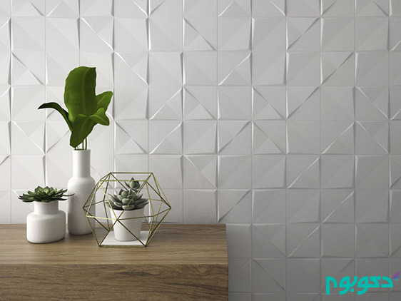 بافت های سه بعدی شگفت انگیز در طراحی دیوار ها