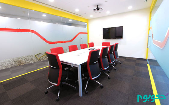 دکوراسیون داخلی دفتر فناوری در سنگاپور