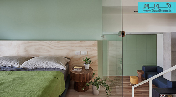 طراحی داخلی خانه سبز