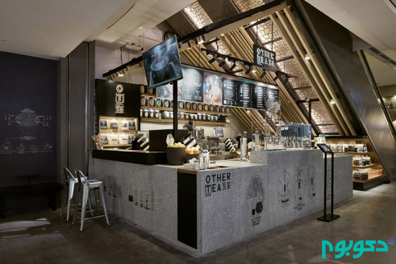 طراحی داخلی tea bar  در شانگهای