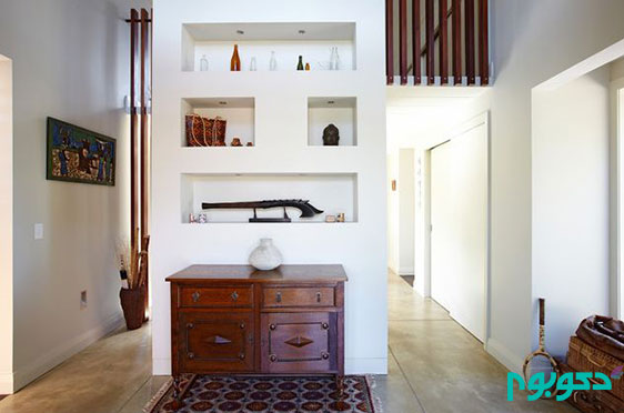 قفسه های تو کار و ایجاد فضای بیشتر در منزل
