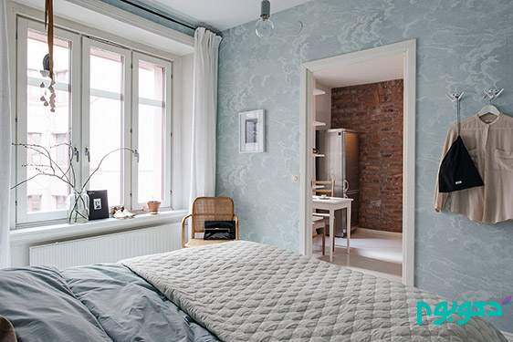 دکوراسیون داخلی آپارتمان های کوچک سوئدی