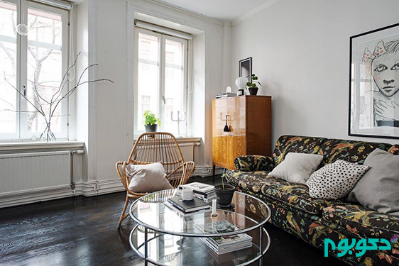 دکوراسیون داخلی آپارتمان های کوچک سوئدی
