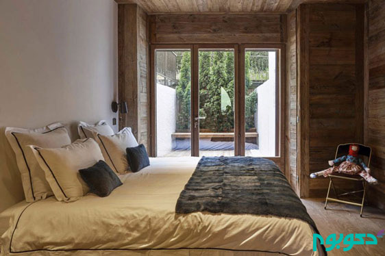 دکوراسیون خانه دنج چوبی فرانسوی
