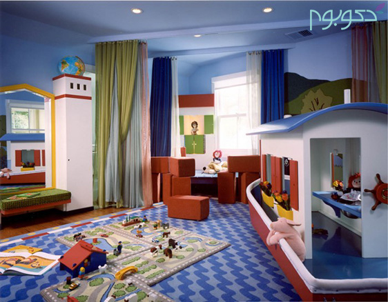 طراحی های شگفت انگیز اتاق کودکان