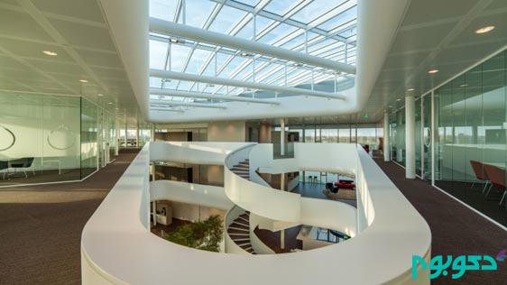 طراحی دفتر شرکت صنایع غذایی در هلند