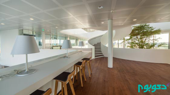 طراحی دفتر شرکت صنایع غذایی در هلند