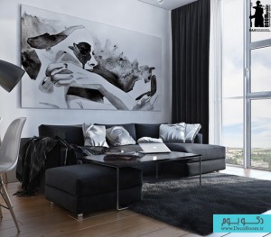 artistic-black-and-white-interior-design-600x525