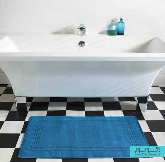 کاربرد قالیچه و فرش در دکوراسیون داخلی حمام