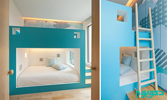 طراحی های متنوع تخت خواب در فضا های کوچک