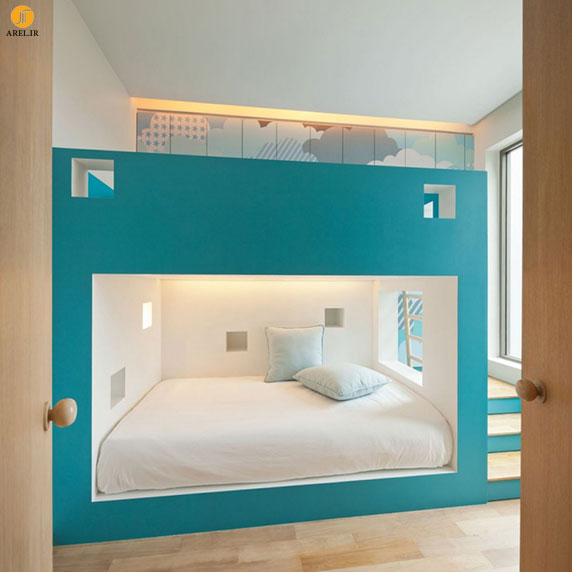 چند ایده برای طراحی تخت خواب های 2 یا چند طبقه
