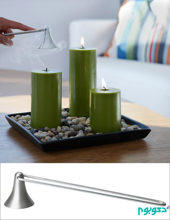 شمع های خلاقانه، شگفتی ساز در دکوراسیون منزل