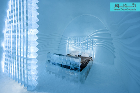 طراحی داخلی هتل یخی