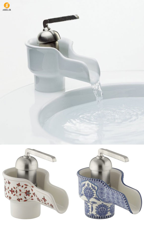 قسمت دوم : چند نمونه طراحی جدید و مدرن برای شیر آب