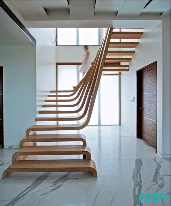 طراحی راه پله های خاص، عنصر مرکزی خانه