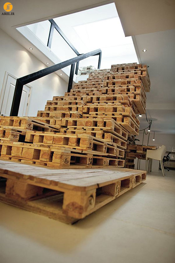 راه های خلاقانه استفاده از تخته چوب به عنوان مبلمان در دکوراسیون داخلی منزل