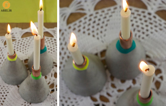 ایده هایی برای استفاده از شمع در دکوراسیون داخلی