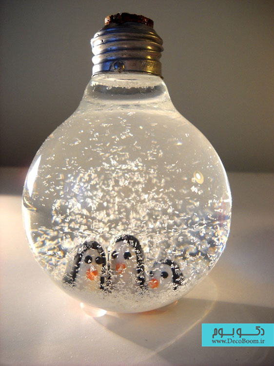 راه های هیجان انگیز بازیافت حباب لامپ