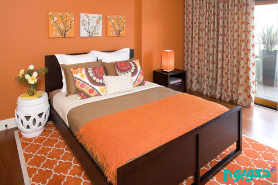 kimball-starr-interior-design_orange-contemporary-bedroom