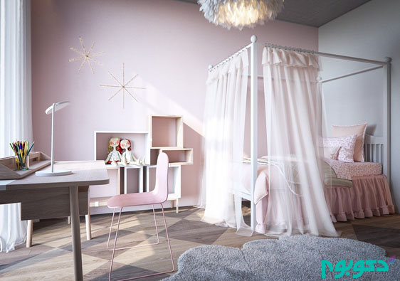 pretty-pink-bedroom-decor-for-princess-theme