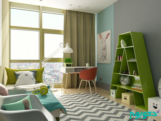 super-bright-colors-for-kids-bedroom