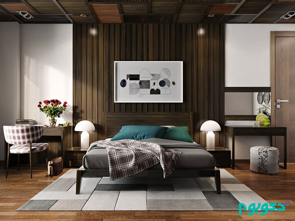 bedroom-accent-wall-mixing-wood-tones-geometric-art-drawing.jpg