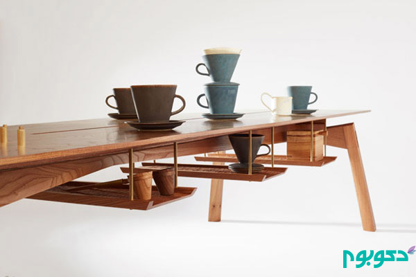 طراحی خاص میز های کافی شاپ