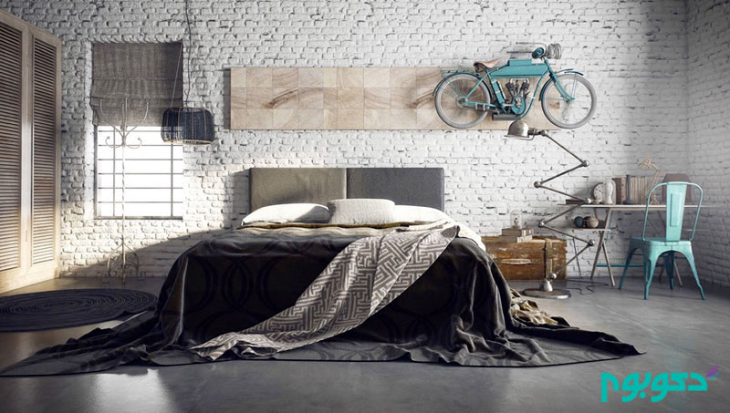 hanging-bicycle-industrial-bedroom.jpg