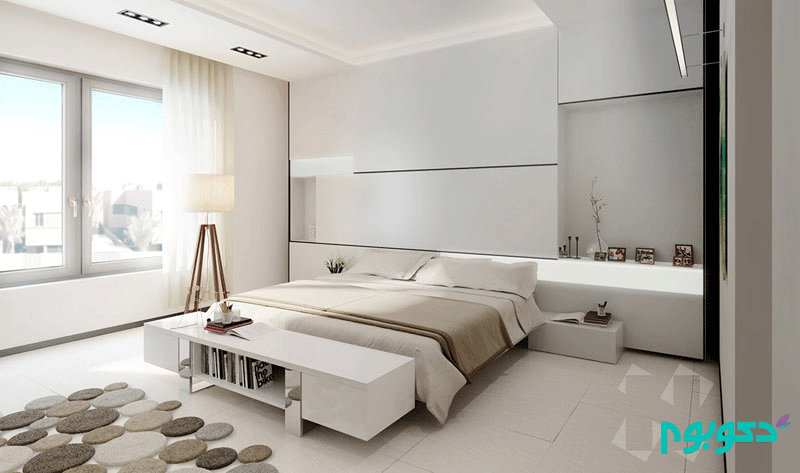 30 اتاق خواب مدرن به رنگ سفید