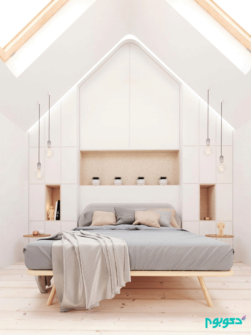 30 اتاق خواب مدرن به رنگ سفید
