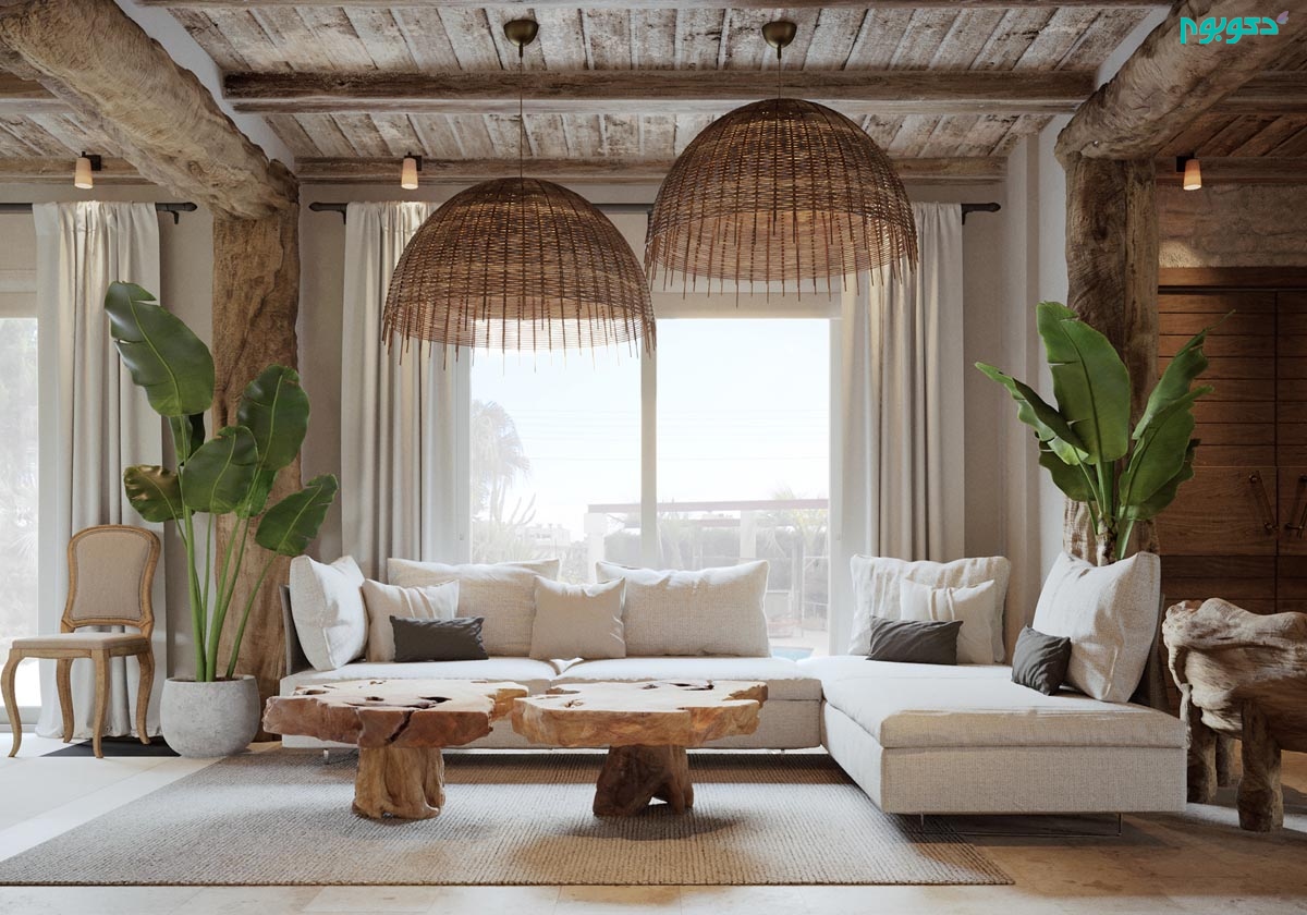 bamboo-lighting-large-ferns-greek-style-living-room.jpg