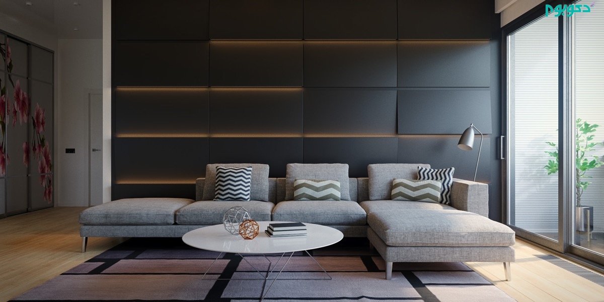 mushroom-l-couch-black-panel-wall-sophisticated-living-room.jpg