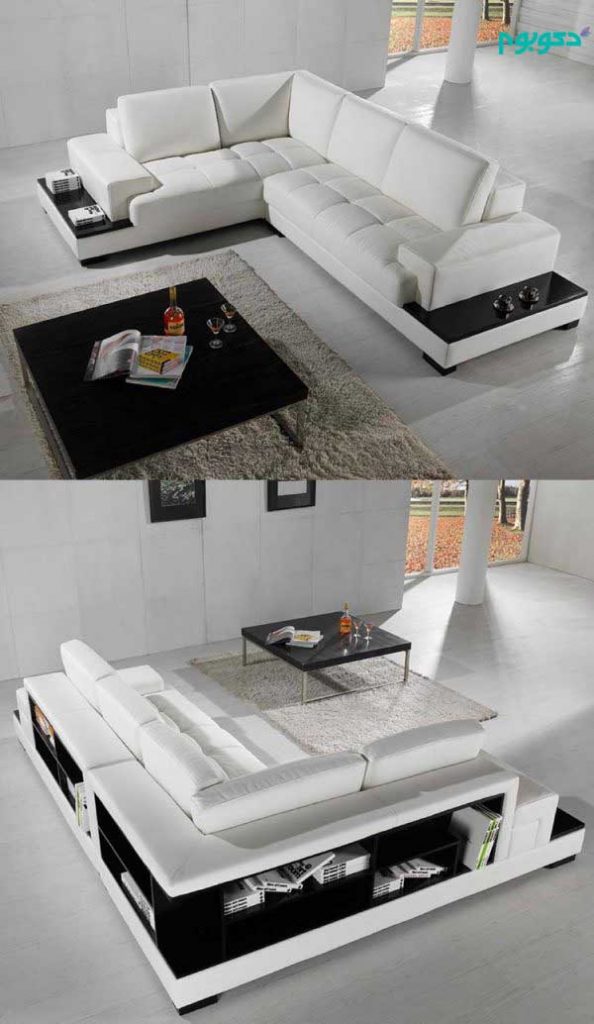 Modern Sectional Sofa With Storage