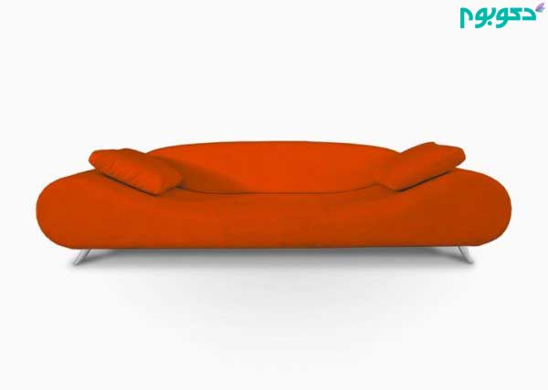 Super-Retro Orange Sofa