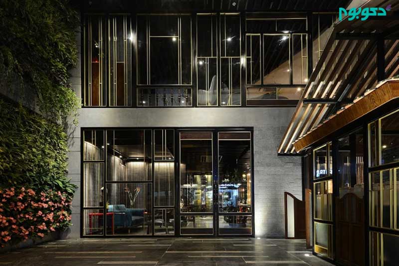 طراحی داخلی هتل با سبک مدرن و شرقی