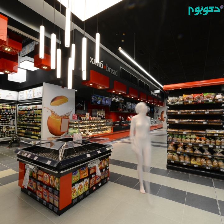 طراحی داخلی سوپرمارکت