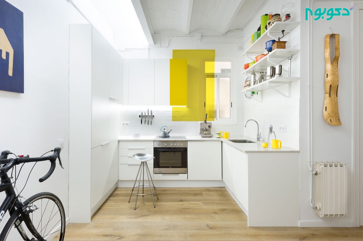 دکوراسیون 50 آشپزخانه مدرن و ال شکل