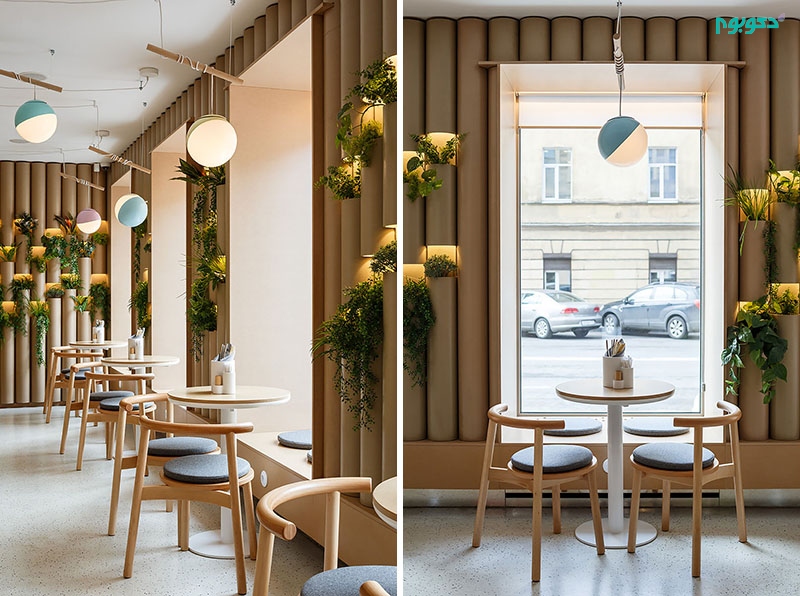 طراحی داخلی رستورانی منحصر به فرد در روسیه