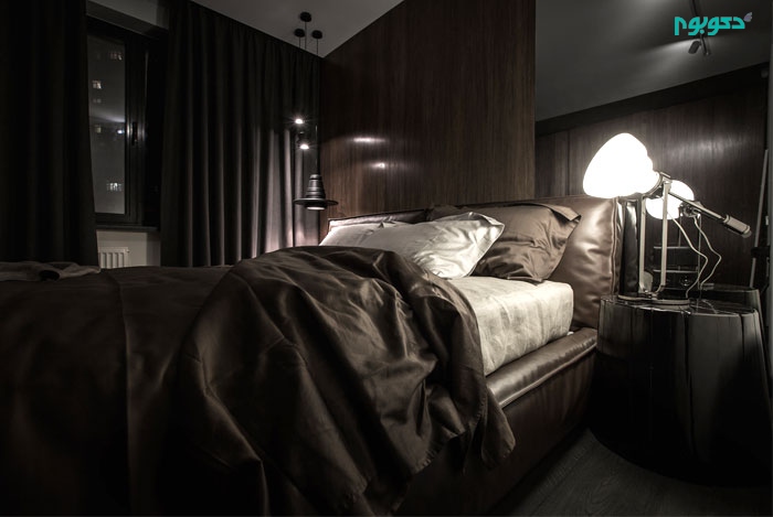 دکوراسیون اتاق خواب مردانه مدرن