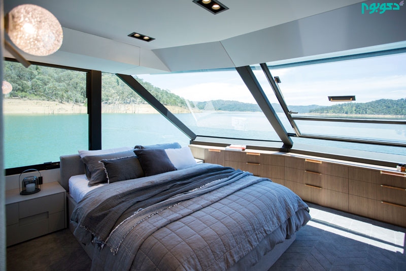 طراحی و دکوراسیون اتاق خواب در کشتی