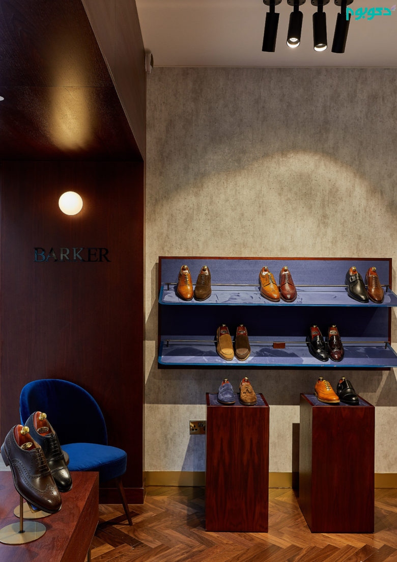 طراحی داخلی فروشگاه کفش فروش