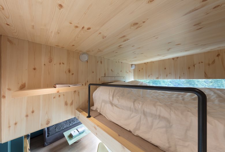 طراحی داخلی خانه جنگلی 35 متری