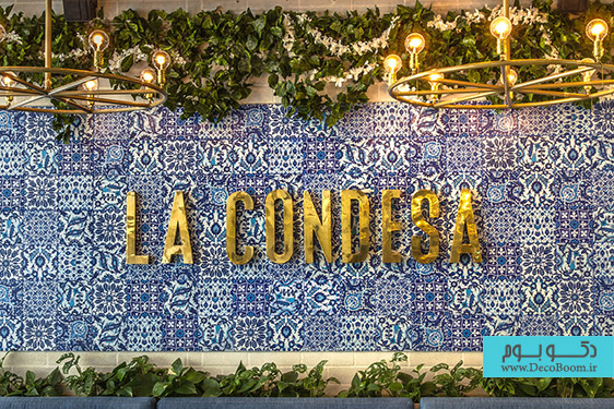 معماری داخلی رستوران La Condesa