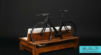 ایجاد فضای نگهداری دوچرخه با طراحی مبلمان خانه