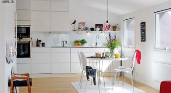 زیبایی سبک اسکاندیناوی را در این ۳۰ نمونه دکوراسیون آشپزخانه ببینید