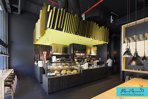 طراحی داخلی رستوران توسط معمار Zwei