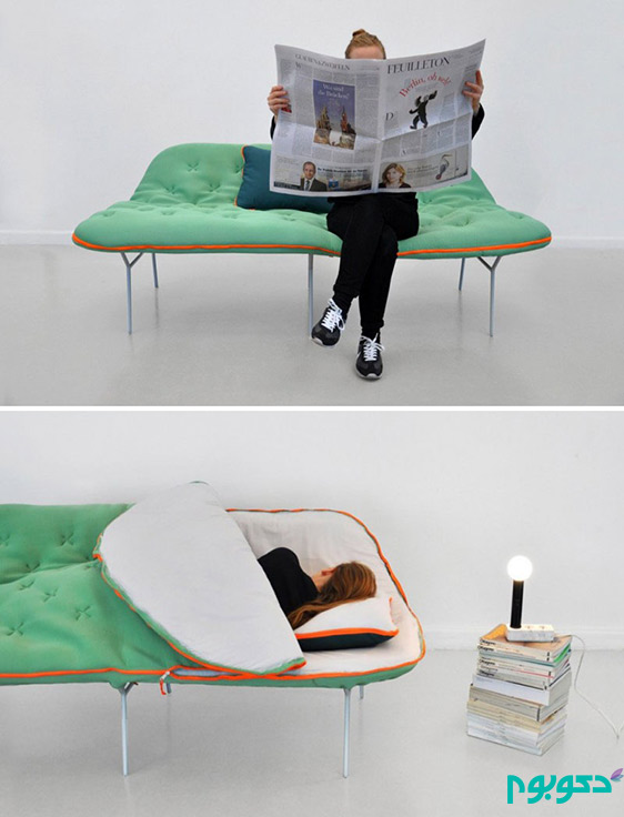 طراحی ۱۲ تخت خواب شگفت انگیز برای اتاق خواب های کوچک