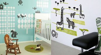دکوراسیون داخلی اتاق کودک : ۱۰ نمونه طراحی کاغذ دیواری زیبا