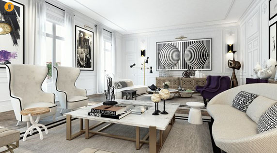 دکوراسیون داخلی 3 آپارتمان با رنگ سفید و با سبک های متفاوت